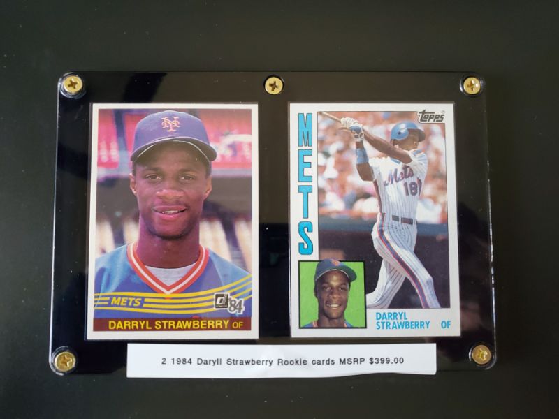 Photo 1 of 1984 DONRUSS AND TOPPS DARRYL STRAWBERRY ROOKIES!!
THEY ARE IMMACULATE!!
MSRP=$399.00