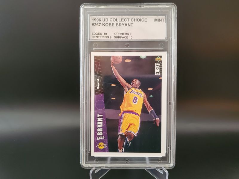 Photo 1 of 1996 UD COLLECTORS CHOICE KOBE BRYANT ROOKIE!!
WOW IS THIS SHARP!!
