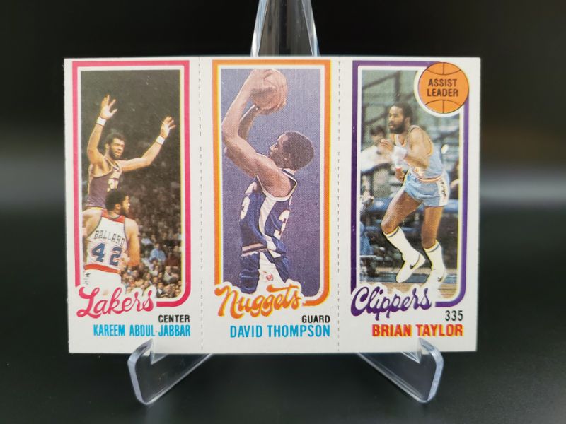 Photo 1 of 1980 BASKETBALL KAREEM ABDUL JABBAR/ DAVID THOMPSON CARD!!!
WHAT A SHARP CARD HERE