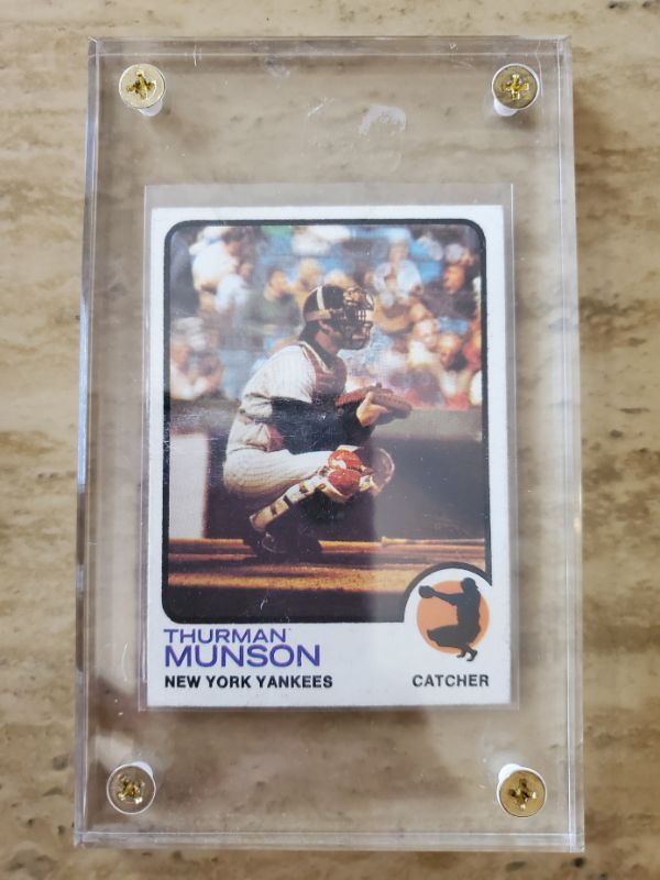 Photo 1 of 1973 THURMAN MUNSON CARD!!
SWEET CARD HERE