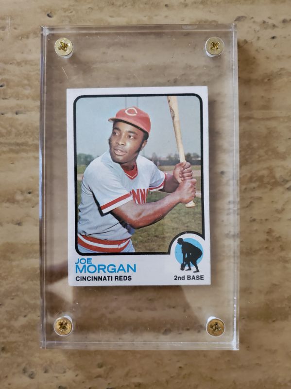 Photo 1 of 1973 JOE MORGAN CARD!!
THERE ARE NO MINT CARDS EVER!!
THE NR MT SELLS FOR ALMOST 1K