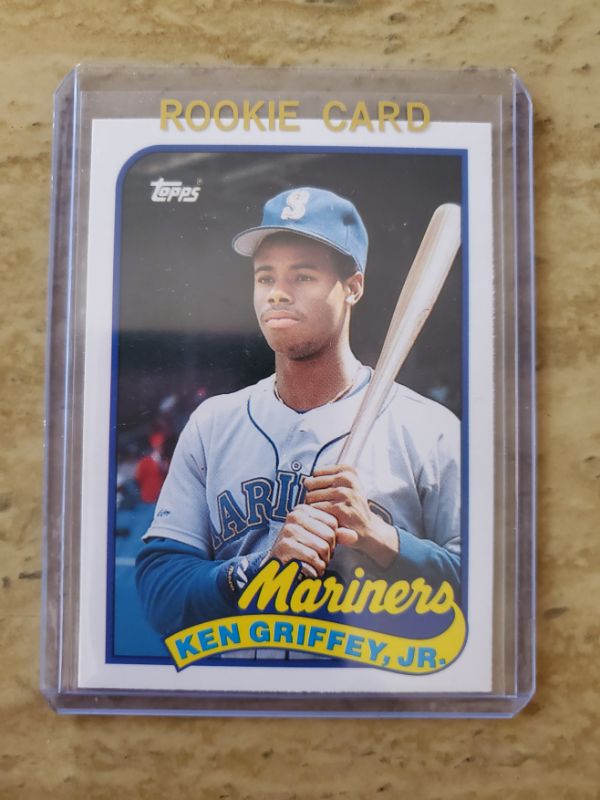 Photo 1 of 1989 TOPPS TRADED KEN GRIFFEY JR ROOKIE!!
THIS IS ABSOLUTELY THE NICEST UNGRADED ONE I'VE SEEN!!
