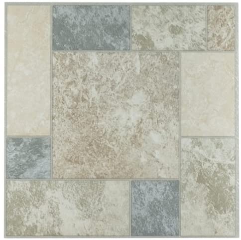 Photo 1 of Achim Home Furnishings FTVGM32720 Nexus 12-Inch Vinyl Tile, Marble Blocks, 20-Pack
