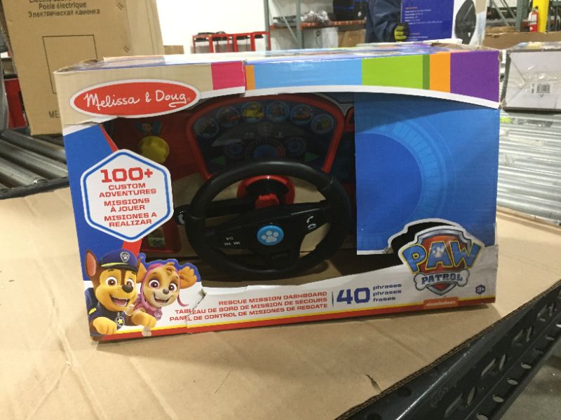 Photo 2 of Melissa & Doug PAW Patrol Rescue Mission Wooden Dashboard
