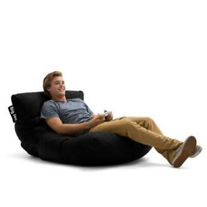 Photo 1 of Bean Bag TV Gaming Chair Big Joe Roma Dorm Kids Room Lounger Furniture Black USA See original listing
