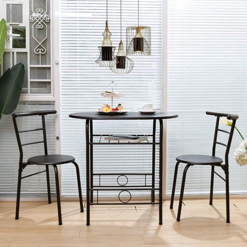 Photo 1 of Bonzy Home Simple style couple dining table set, not taking up space
