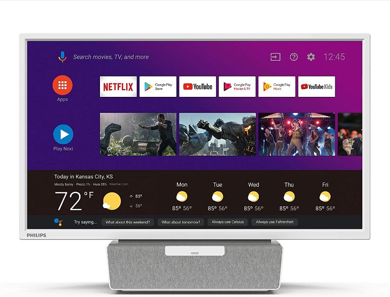 Photo 1 of Philips 6000 Series 24" Android Kitchen TV with Google Assistant - 24PFL6704