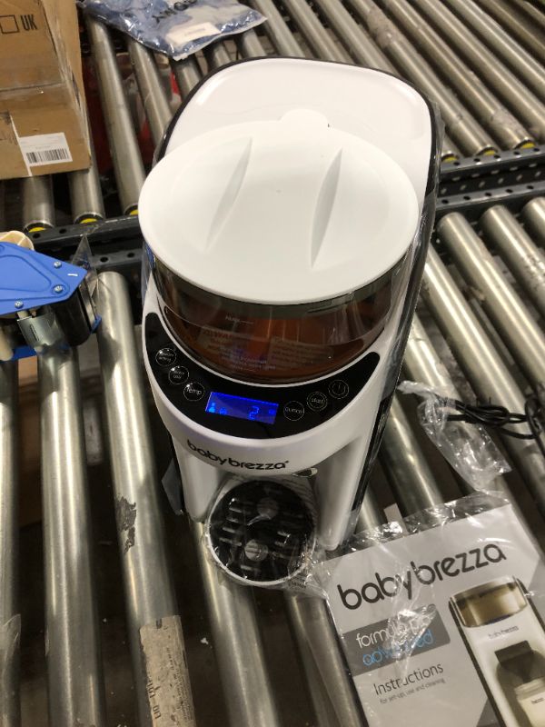 Photo 3 of New and Improved Baby Brezza Formula Pro Advanced Formula Dispenser Machine - Automatically Mix a Warm Formula Bottle Instantly - Easily Make Bottle with Automatic Powder Blending