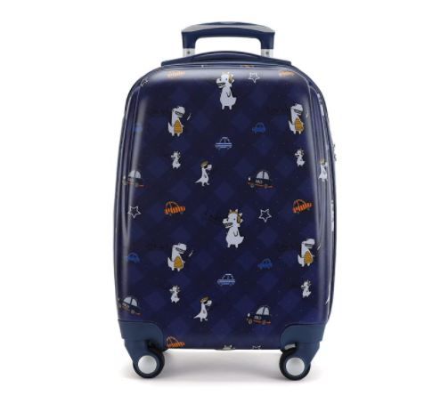 Photo 1 of GURHODVO Kids Luggage Kids' Suitcase For Boys 19 inch Carry On Luggage With Wheels Lovely Dinosaur-Car Hard Shell