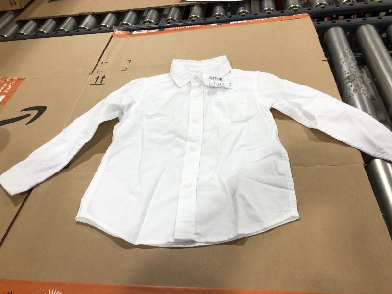 Photo 2 of The Children's Place Boys' Long Sleeve Oxford Shirt
