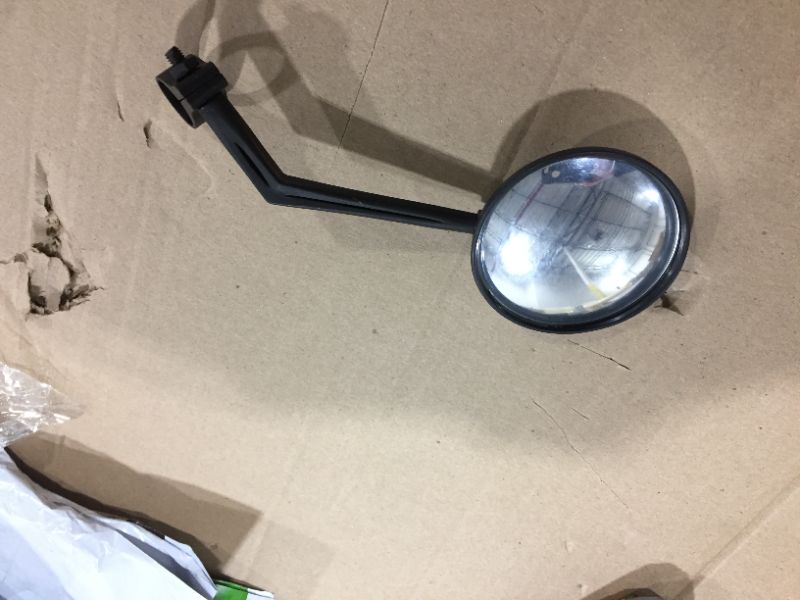 Photo 1 of Bike Mirror Rotatable And Adjustable Wide Angle Rear View Shockproof Convex Mirror Universal For Bike Bicycle
