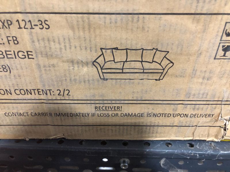 Photo 1 of BOX 2 OF 2 SECTIONAL SOFA...BEIGE...