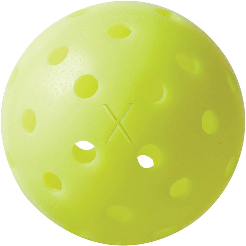 Photo 1 of Franklin Sports Outdoor Pickleballs - X-40 Pickleball Balls - USA Pickleball (USAPA) Approved - US Open Ball