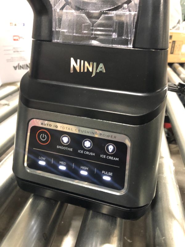 Photo 3 of Ninja BN701 Professional Plus Bender, 1400 Peak Watts, 3 Functions for Smoothies, Frozen Drinks & Ice Cream with Auto IQ, 72-oz.* Total Crushing Pitcher & Lid, Dark Grey
