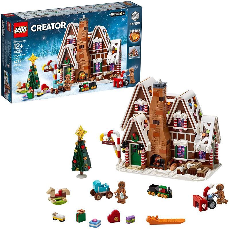 Photo 1 of LEGO Creator Expert Gingerbread House 10267 Building Kit (1,477 Pieces)
