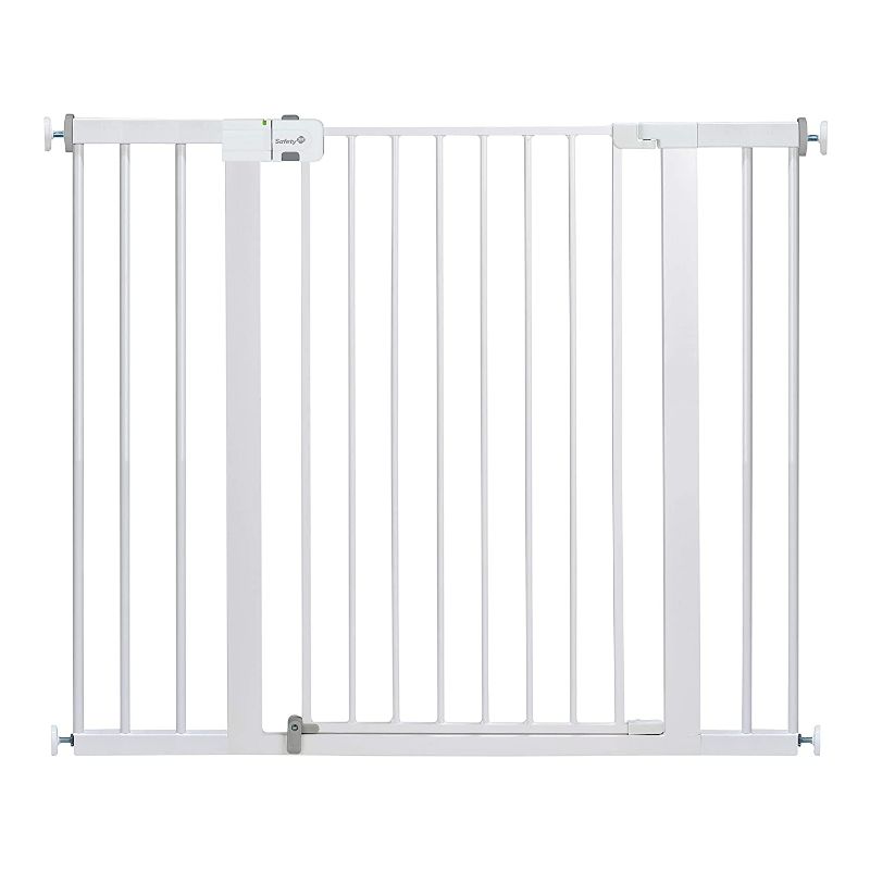 Photo 1 of Safety 1St Adjustable Pressure-Mounted Walk-Through Gate
