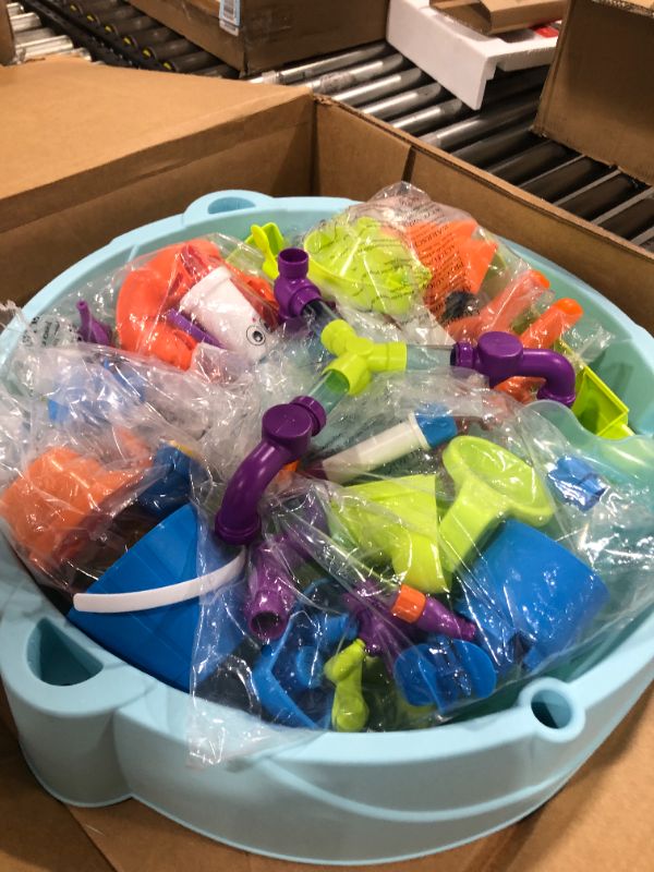 Photo 2 of Little Tikes Flowin' Fun Water Table with 13 Interchangeable Pipes
