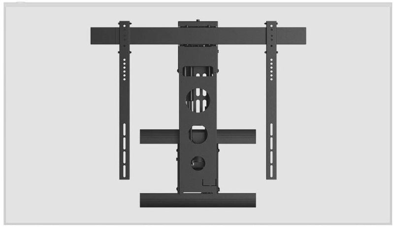 Photo 1 of Monoprice Motorized Above Fireplace Pull-Down, Full-Motion, Articulating TV Wall Mount Bracket - for TVs Between 50in and 100in, Max Weight 110lbs
