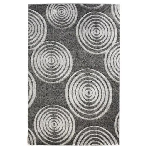 Photo 1 of 12 x 7'6" Grey Indoor Geometric Area Rug