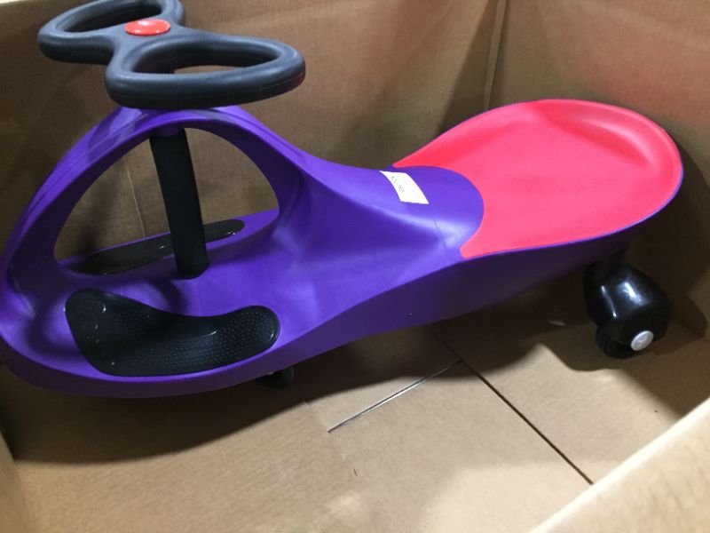 Photo 2 of Wiggle Car Ride On Toy – No Batteries, Gears or Pedals – Twist, Swivel, Go – Outdoor Ride Ons for Kids 3 Years and Up by Lil’ Rider (Purple)