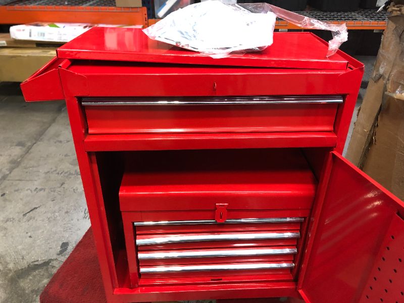 Photo 1 of 8-Drawer Big Rolling Tool Chest Organizers