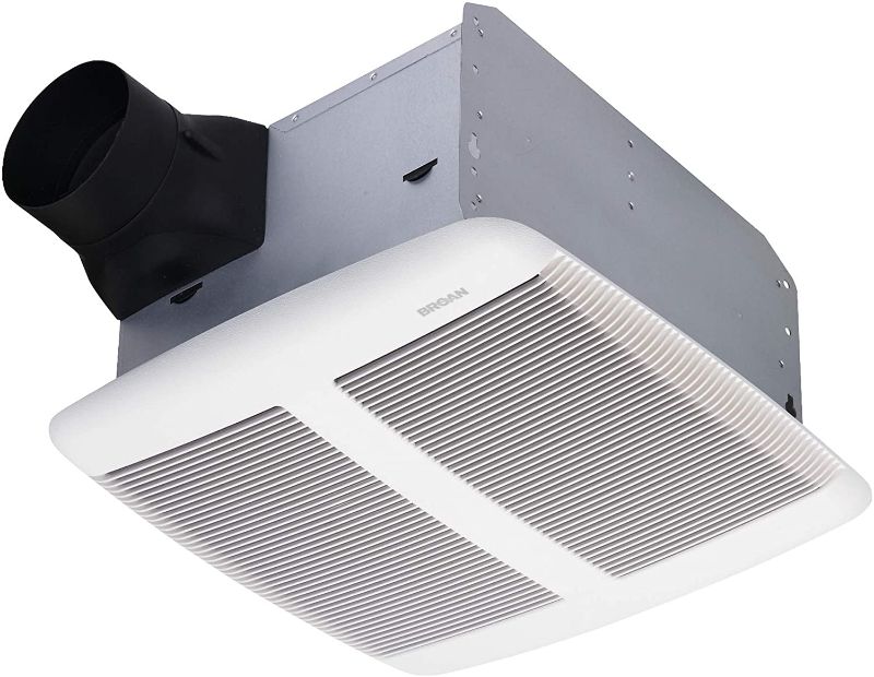 Photo 1 of Broan Nutone SPK110 Sensonic Bathroom Exhaust Fan with Bluetooth Speaker, ENERGY STAR Certified, 1.0 Sones, 110 CFM, White, Standard