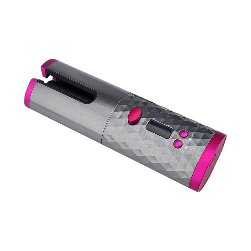 Photo 1 of Cordless Auto Curler, Auto Curlers Wand, Auto Hair Curler with LCD Temperature Display and Timer, Auto Shut-Off Portable Curling Wand,USB Rechargeable