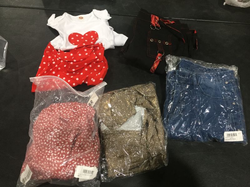 Photo 1 of miscellaneous clothing bundle 