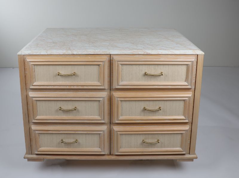 Photo 4 of 4 DRAWER WOODEN DRESSER H33 INCH W47 INCH L25 INCH (DRESSER ONLY)