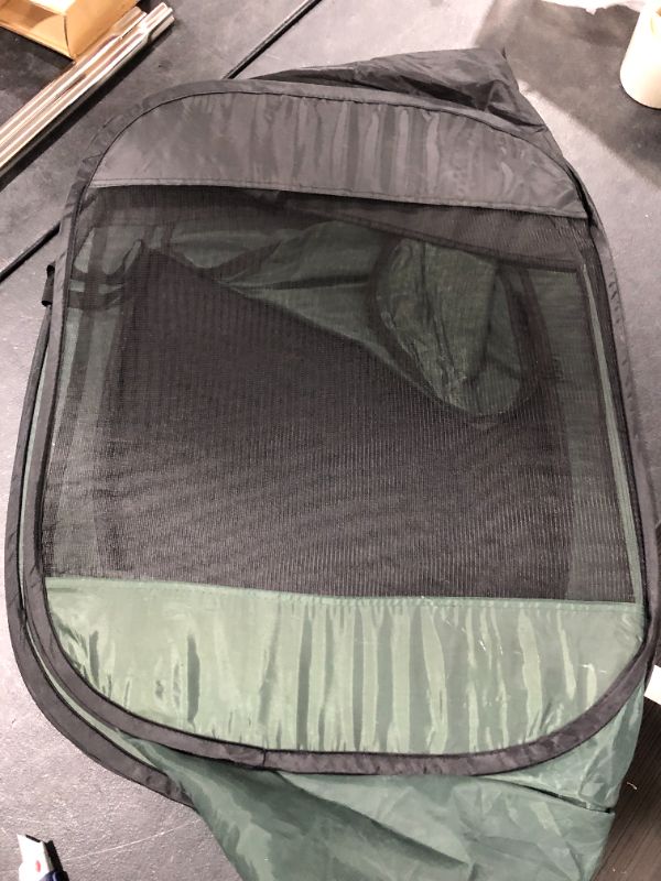 Photo 3 of  Pet Playpen, Foldable Dog Playpens, Portable Exercise Kennel Tent for Puppies/Dogs/Cats/Rabbits, Dog Play Tent with Removable Mesh Shade Cover for Travel Indoor Outdoor Using
