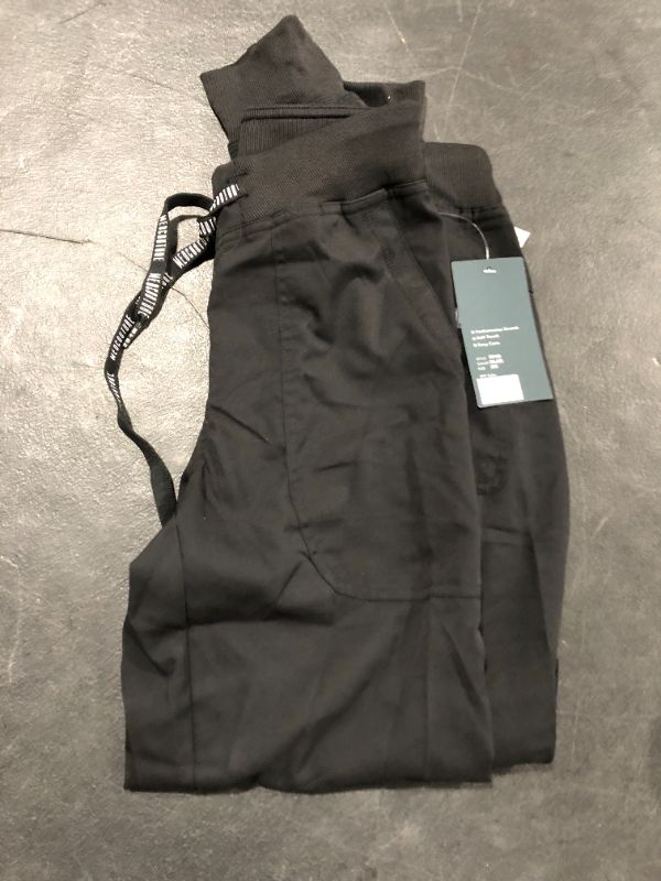 Photo 3 of 6-Pocket Cargo Knit Waist Drawstring Jogger
SIZE XS BLACK