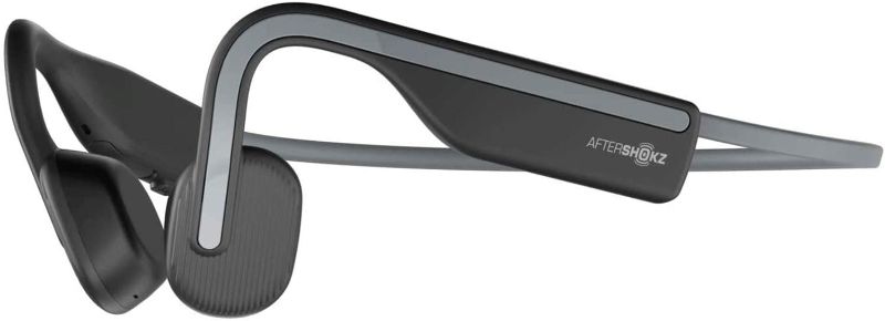 Photo 1 of AfterShokz OpenMove Wireless Bone Conduction Open-Ear Bluetooth Headphones Includes Sticker Pack
