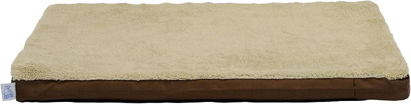 Photo 1 of Cozy Pet Low Profile 1-3/4 Inch Orthopedic Pet Bed with Microtec Sleep Surface Brown 20 X 30 Inches
