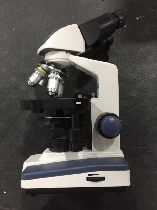 Photo 4 of 40X-2000X LED Binocular Compound Microscope w/1.3MP Digital Camera and 3D Stage