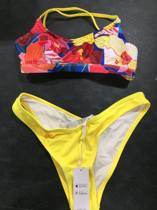 Photo 1 of Bright Floral Print Bikini size s
