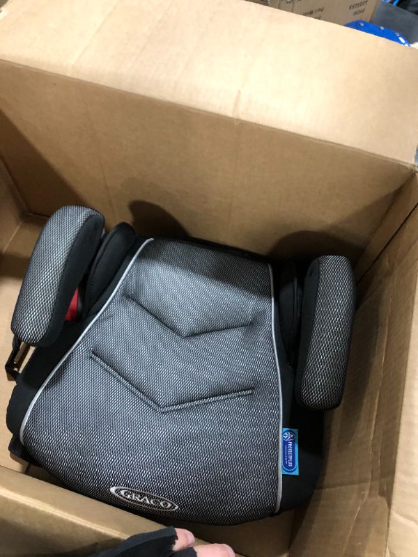 Photo 2 of Graco TurboBooster Backless Booster Car Seat, Galaxy Gray