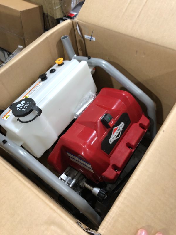 Photo 1 of Briggs & Stratton 20680 Electric Pressure Washer, 1800 PSI, 1.2 GPM, Red/Gray/Titanium