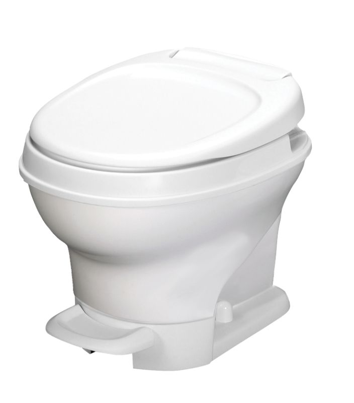 Photo 1 of Aqua Magic V Rv Toilet Pedal Flush / Low Profile / White - Thetford 31650
