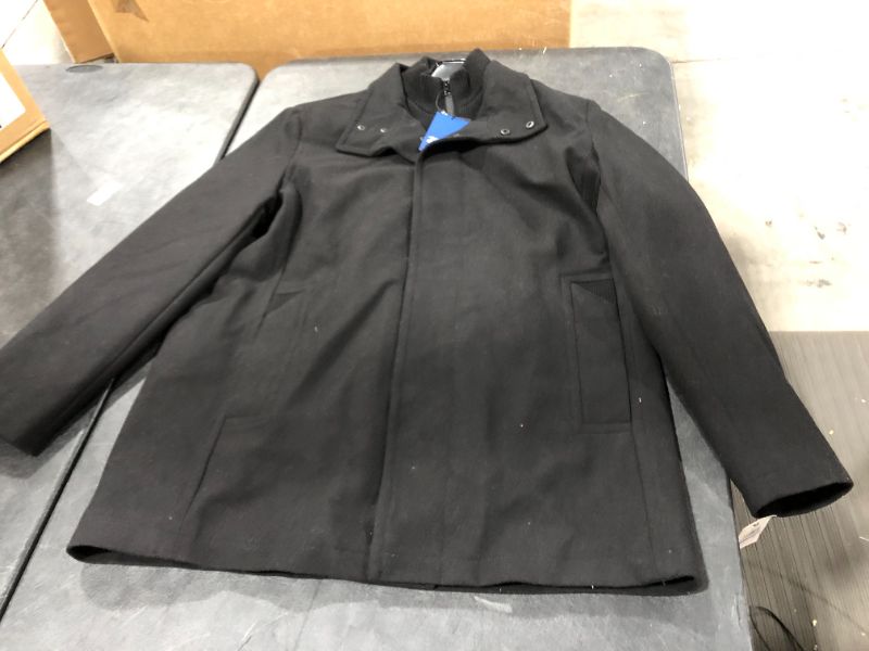 Photo 2 of Marc New York Men's Coyle Wool-Blend Jacket - Black - Size XL
