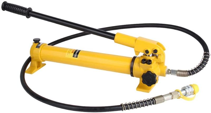 Photo 1 of Aohuada 350CC Portable Hydraulic Hand Pump 10000 PSI,Manual Hydraulic Hand Pump Durable,Stable Hand Operated Hydraulic Pump Easy to Use
