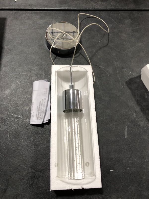 Photo 1 of Artika Essence 7.5-Watt Chrome Integrated LED Pendant
