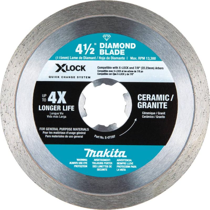 Photo 1 of X-LOCK 4 1/2 Continuous Rim Diamond Bla
