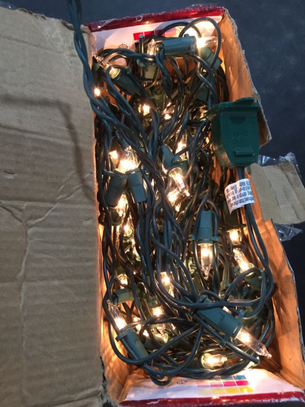 Photo 2 of Home Accents Holiday 300-Light Clear 4 ft. x 6 ft. Net Lights
