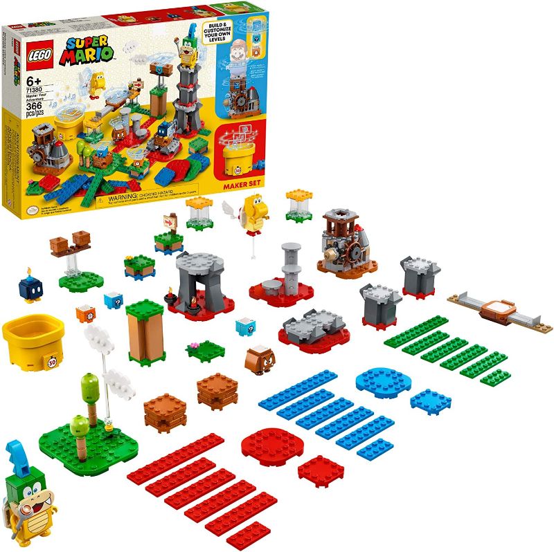 Photo 1 of LEGO Super Mario Master Your Adventure Maker Set 71380 Building Kit; Collectible Gift Toy Playset for Creative Kids, New 2021