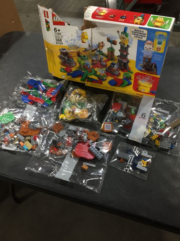 Photo 2 of LEGO Super Mario Master Your Adventure Maker Set 71380 Building Kit; Collectible Gift Toy Playset for Creative Kids, New 2021