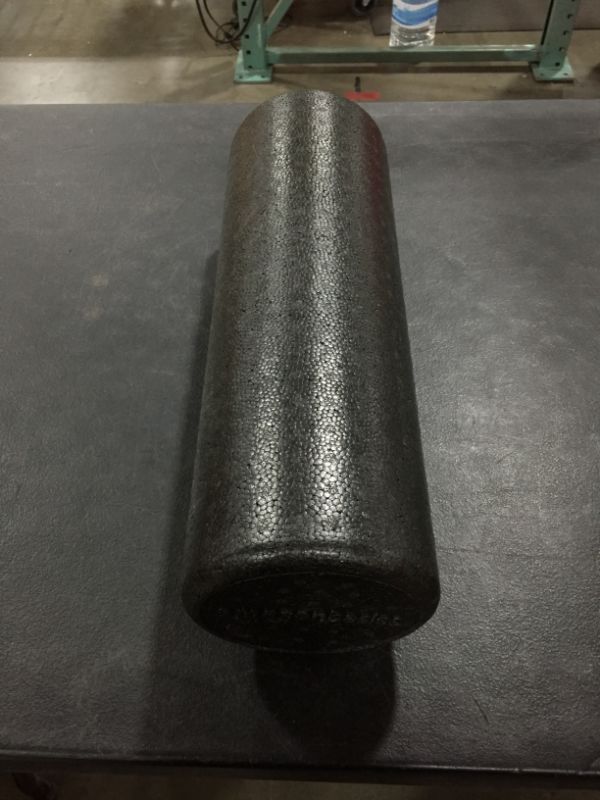 Photo 1 of Amazon Basics High-Density Round Foam Roller for Exercise, Massage, Muscle Recovery 18"