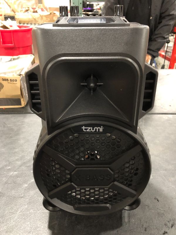 Photo 2 of Mega Bass LED Jobsite Speaker
