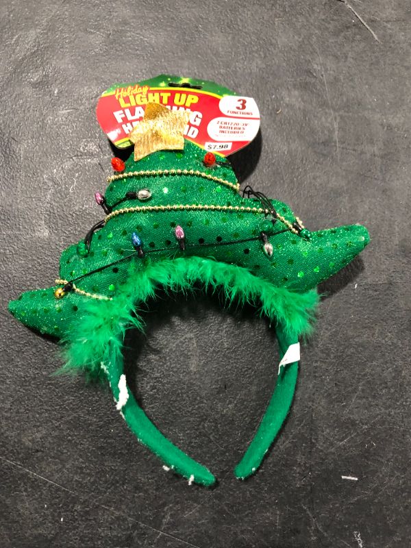 Photo 2 of 9784687 Christmas Holiday Headbands Handbands may vary 
