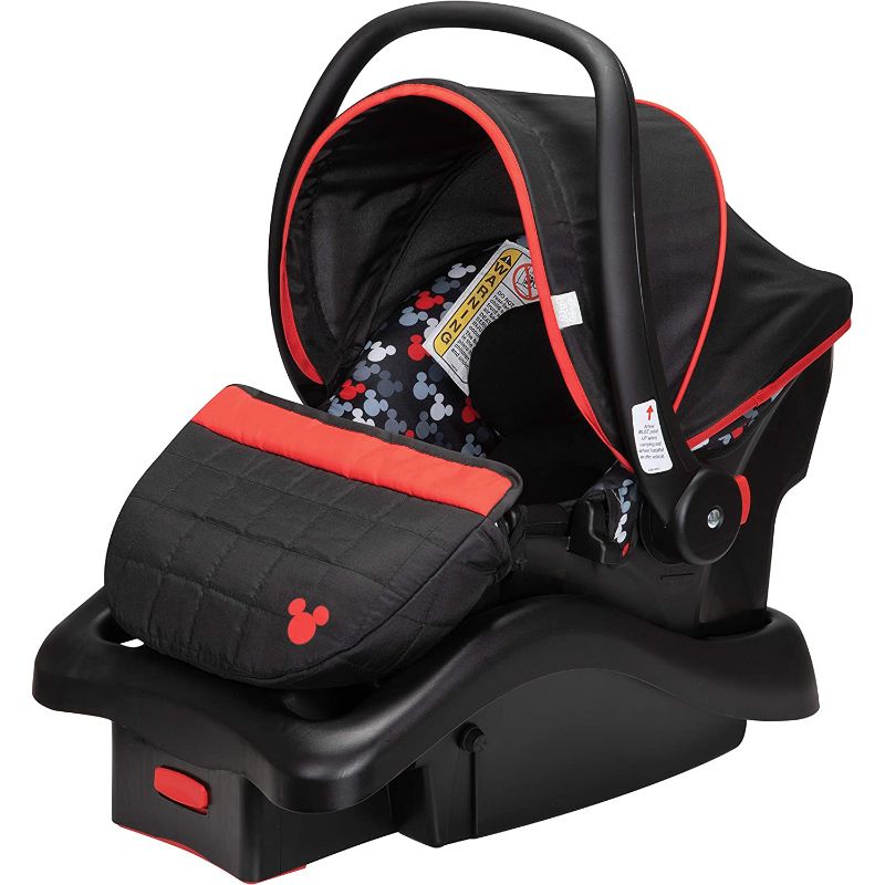 Photo 1 of Disney Light 'N Comfy 22 Luxe Infant Car Seat, Mickey Crush
