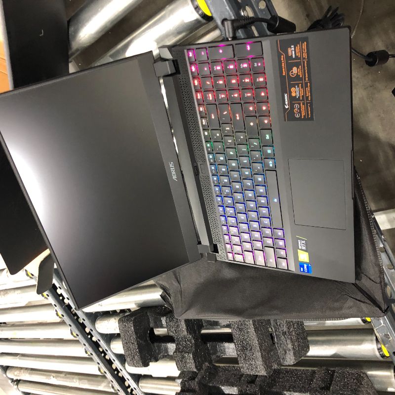 Photo 3 of Gigabyte AORUS 15P Gaming & Entertainment Laptop (Intel i7-11800H 8-Core, 32GB RAM, 512GB PCIe SSD, RTX 3060, 15.6" Full HD (1920x1080), WiFi, Bluetooth, Webcam, Win 10 Home) with Hub
